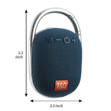 Load image into Gallery viewer, T&amp;G TG321 TWS Portable Wireless Outdoor Mini Speaker with LED Light, TG321