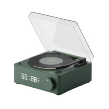 Load image into Gallery viewer, Duosi X11 Vinyl Atomic Retro Bluetooth Speaker Desktop Creative Alarm Clock