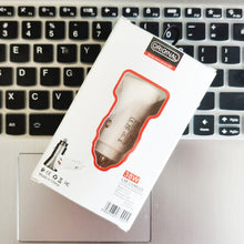 Load image into Gallery viewer, TE-P23 38W PD USB-C / Type-C + QC3. 0 USB Triangle Car Charger + USB-C / Type-C to 8 Pin Data Cable, Length: 1m, with Type-C to 8 Pin Cable