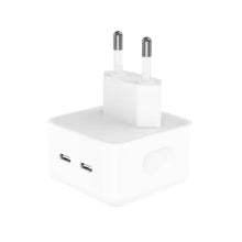 Load image into Gallery viewer, PD 35W Dual USB-C / Type-C Ports Charger for iPhone / iPad Series, EU Plug, EU Plug