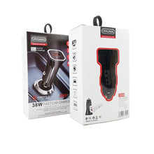 Load image into Gallery viewer, TE-P22 38W PD USB-C / Type-C + QC3. 0 USB Car Charger with 1m USB to USB-C / Type-C Data Cable, with Type-C Cable