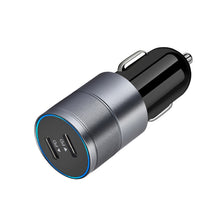 Load image into Gallery viewer, Dual PD 3.0 40W Type-C Car charger with 1m Type-C to Type-C Data Cable, with Dual Type-C Cable