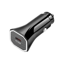 Load image into Gallery viewer, TE-P2 PD 20W Type-C Interface Car Charger, TE-P2 (Black), TE-P2 (White)