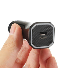 Load image into Gallery viewer, TE-P2 PD 20W Type-C Interface Car Charger, TE-P2 (Black), TE-P2 (White)