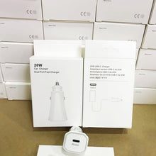 Load image into Gallery viewer, TE-P2 PD 20W Type-C Interface Car Charger, TE-P2 (Black), TE-P2 (White)