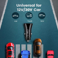 Load image into Gallery viewer, TE-P2 PD20W USB-C / Type-C Car Charger with Type-C to 8 Pin Data Cable, Type-C to 8 Pin Data Cable (Black), Type-C to 8 Pin Data Cable (White)