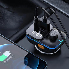 Load image into Gallery viewer, C24 Car Bluetooth MP3 Player Fast Charging FM Transmitter Wireless Handsfree, C24