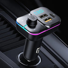 Load image into Gallery viewer, C24 Car Bluetooth MP3 Player Fast Charging FM Transmitter Wireless Handsfree, C24
