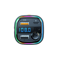 Load image into Gallery viewer, C26 Car Bluetooth Transmitter Handsfree Audio Player Dual USB Car Charger, C26