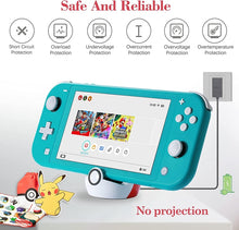 Load image into Gallery viewer, For Nintendo Switch and Switch Lite NS Nintendo Game Console Mini Portable Charging Dock Stand, Charging Dock Stand