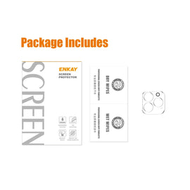 ENKAY Hat-Prince 9H Rear Camera Lens Tempered Glass Film for iPhone 14 Pro / 14 Pro Max, For iPhone 14 Pro / 14 Pro Max (1 PC）, For iPhone 14 Pro / 14 Pro Max (2 PCS）