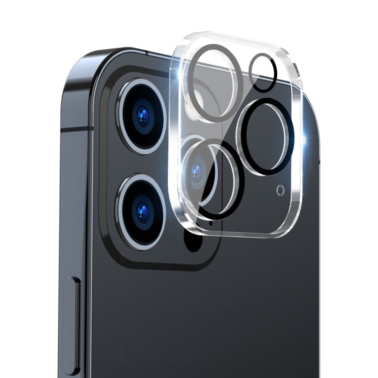 ENKAY Hat-Prince 9H Rear Camera Lens Tempered Glass Film for iPhone 13 Pro / 13 Pro Max, (1 PC), (2pcs)