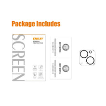 Load image into Gallery viewer, ENKAY Hat-Prince 9H Rear Camera Lens Tempered Glass Film for iPhone 14 / 14 Max, For iPhone 14 / 14 Max(1 PC), For iPhone 14 / 14 Max(2 PCS)