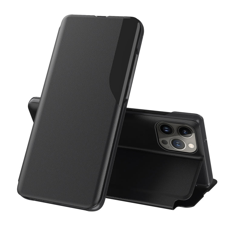 Attraction Flip Holder Leather Phone Case, For iPhone 14, For iPhone 14 Plus, For iPhone 14 Pro, For iPhone 14 Pro Max