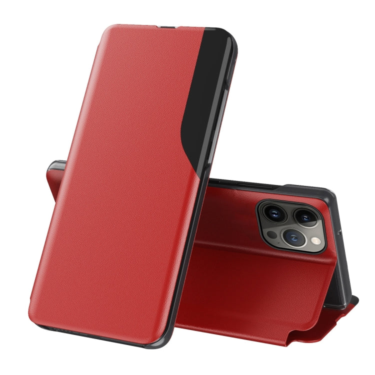 Attraction Flip Holder Leather Phone Case, For iPhone 14, For iPhone 14 Plus, For iPhone 14 Pro, For iPhone 14 Pro Max