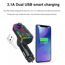 Load image into Gallery viewer, F12 Universal Dual USB Car Charger With Fm Transmitter Blue Tooth Car MP3 Player, F12