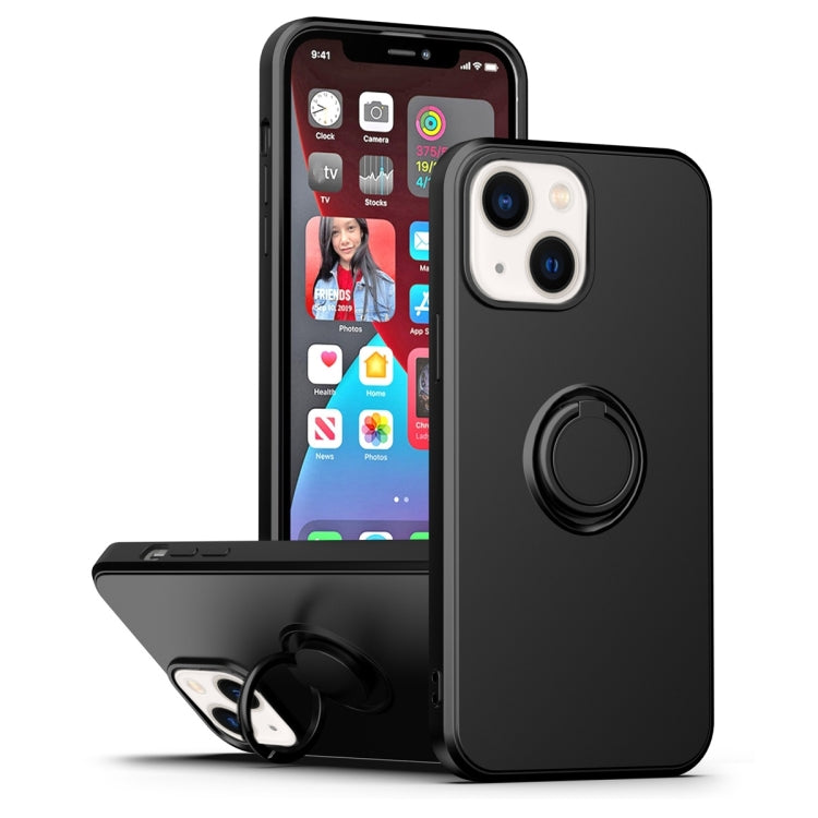 Ring Kickstand Silicone Phone Case, For iPhone 14, For iPhone 14 Pro, For iPhone 14 Pro Max