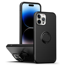 Load image into Gallery viewer, Ring Kickstand Silicone Phone Case, For iPhone 14, For iPhone 14 Pro, For iPhone 14 Pro Max