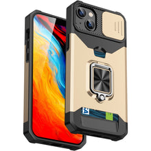 Load image into Gallery viewer, Sliding Camshield Card Phone Case, For iPhone 14, For iPhone 14 Pro, For iPhone 14 Pro Max, For iPhone 14 Plus