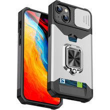 Load image into Gallery viewer, Sliding Camshield Card Phone Case, For iPhone 14, For iPhone 14 Pro, For iPhone 14 Pro Max, For iPhone 14 Plus