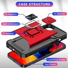 Load image into Gallery viewer, Sliding Camshield Card Phone Case, For iPhone 14, For iPhone 14 Pro, For iPhone 14 Pro Max, For iPhone 14 Plus