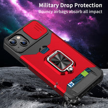 Load image into Gallery viewer, Sliding Camshield Card Phone Case, For iPhone 14, For iPhone 14 Pro, For iPhone 14 Pro Max, For iPhone 14 Plus