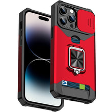 Load image into Gallery viewer, Sliding Camshield Card Phone Case, For iPhone 14, For iPhone 14 Pro, For iPhone 14 Pro Max, For iPhone 14 Plus