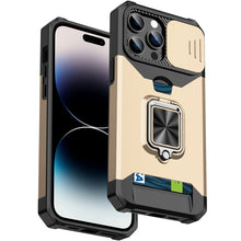 Load image into Gallery viewer, Sliding Camshield Card Phone Case, For iPhone 14, For iPhone 14 Pro, For iPhone 14 Pro Max, For iPhone 14 Plus