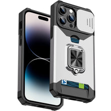 Load image into Gallery viewer, Sliding Camshield Card Phone Case, For iPhone 14, For iPhone 14 Pro, For iPhone 14 Pro Max, For iPhone 14 Plus