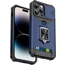 Load image into Gallery viewer, Sliding Camshield Card Phone Case, For iPhone 14, For iPhone 14 Pro, For iPhone 14 Pro Max, For iPhone 14 Plus