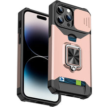 Load image into Gallery viewer, Sliding Camshield Card Phone Case, For iPhone 14, For iPhone 14 Pro, For iPhone 14 Pro Max, For iPhone 14 Plus
