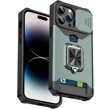 Load image into Gallery viewer, Sliding Camshield Card Phone Case, For iPhone 14, For iPhone 14 Pro, For iPhone 14 Pro Max, For iPhone 14 Plus