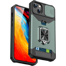 Load image into Gallery viewer, Sliding Camshield Card Phone Case, For iPhone 14, For iPhone 14 Pro, For iPhone 14 Pro Max, For iPhone 14 Plus