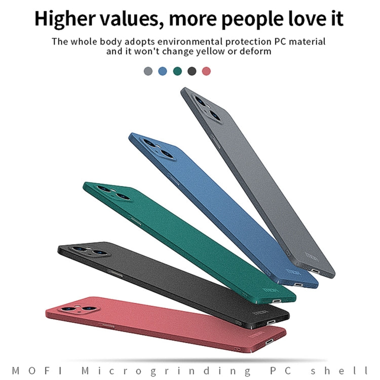 MOFI Fandun Series Frosted PC Ultra-thin Phone Case, For iPhone 14, For iPhone 14 Pro, For iPhone 14 Plus, For iPhone 14 Pro Max