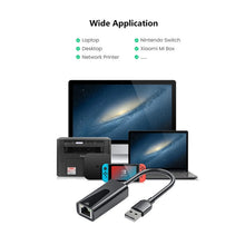 Load image into Gallery viewer, 1000Mbps RJ45 Network Card USB Ethernet Adapter, USB 3.0, Type-C