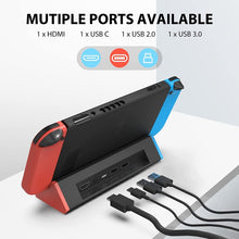 Load image into Gallery viewer, Portable Dock 4K HDMI Adapter for Nintendo Switch/Switch OLED (Normal Model), Normal Model
