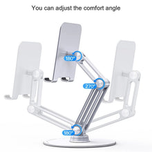 Load image into Gallery viewer, BONERUY L08 Tablet Phone Riser Bracket Foldable Long Arm Pad Mobile Holder Rack