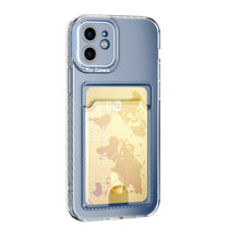 Load image into Gallery viewer, Card Bag Clear TPU Phone Case, For iPhone 14, For iPhone 14 14 Max, For iPhone 14 Pro, For iPhone 14 Pro Max