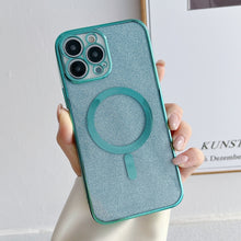 Load image into Gallery viewer, Plating Magsafe Glitter Phone Case, For iPhone 14, For iPhone 14 Pro, For iPhone14 Pro Max, For iPhone 14 Plus
