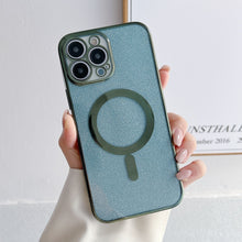 Load image into Gallery viewer, Plating Magsafe Glitter Phone Case, For iPhone 14, For iPhone 14 Pro, For iPhone14 Pro Max, For iPhone 14 Plus