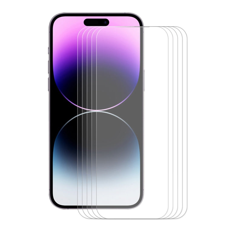 ENKAY 0.26mm 9H 2.5D Tempered Glass Film for iPhone 14 Pro, For iPhone 14 Pro (1 PC), For iPhone 14 Pro (2 PCS), For iPhone 14 Pro (5 PCS), For iPhone 14 Pro (10 PCS)