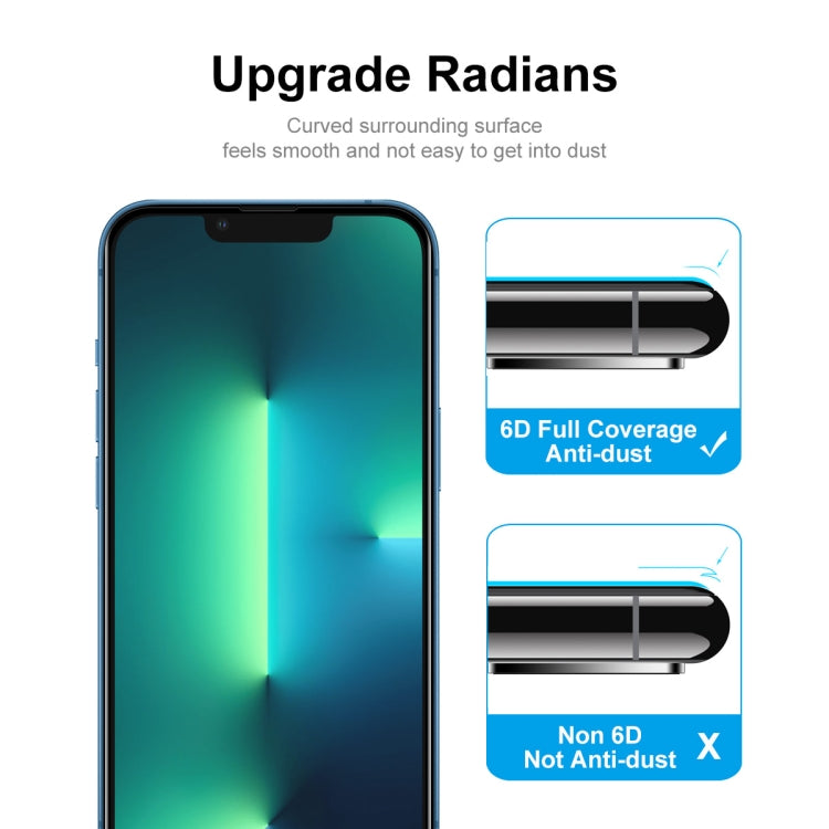 For iPhone 17e / 16e / 14 / 13 / 13 Pro ENKAY 6D Full Glue Tempered Glass Full Film, For iPhone 17e / 16e / 14 / 13 / 13 Pro (1 PC), For iPhone 17e / 16e / 14 / 13 / 13 Pro (2pcs), For iPhone 17e / 16e / 14 / 13 / 13 Pro (5pcs)