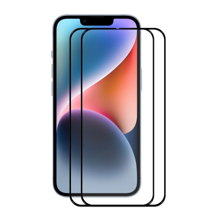 ENKAY Full Glue 0.26mm 9H 2.5D Tempered Glass Full Film for iPhone 14 Max, For iPhone 14 Plus (1 PC), For iPhone 14 Plus (2 PCS), For iPhone 14 Plus (5 PCS), For iPhone 14 Plus (10 PCS)