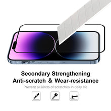 Load image into Gallery viewer, ENKAY Full Glue 0.26mm 9H 2.5D Tempered Glass Full Film for iPhone 14 Pro, For iPhone 14 Pro (1 PC), For iPhone 14 Pro (2 PCS), For iPhone 14 Pro (5 PCS), For iPhone 14 Pro (10 PCS)