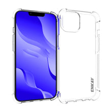 Load image into Gallery viewer, ENKAY Clear TPU Shockproof Phone Case, For iPhone 14, For iPhone 14 Plus, For iPhone 14 Pro, For iPhone 14 Pro Max