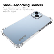 Load image into Gallery viewer, ENKAY Clear TPU Shockproof Phone Case, For iPhone 14, For iPhone 14 Plus, For iPhone 14 Pro, For iPhone 14 Pro Max