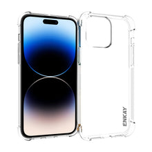 Load image into Gallery viewer, ENKAY Clear TPU Shockproof Phone Case, For iPhone 14, For iPhone 14 Plus, For iPhone 14 Pro, For iPhone 14 Pro Max