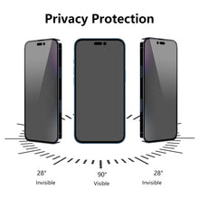 Load image into Gallery viewer, ENKAY 28 Degree Anti-peeping Tempered Glass Film for iPhone 14 Pro, For iPhone 14 Pro (1 PC), For iPhone 14 Pro (2 PCS), For iPhone 14 Pro (5 PCS)