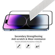 Load image into Gallery viewer, ENKAY Full Glue Tempered Glass Anti-fall Full Film for iPhone 14 Pro, For iPhone 14 Pro (1 PC), For iPhone 14 Pro (2 PCS), For iPhone 14 Pro (5 PCS)