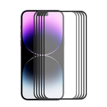 Load image into Gallery viewer, ENKAY Full Glue Tempered Glass Anti-fall Full Film for iPhone 14 Pro, For iPhone 14 Pro (1 PC), For iPhone 14 Pro (2 PCS), For iPhone 14 Pro (5 PCS)